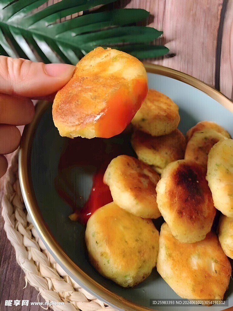 虾饼 