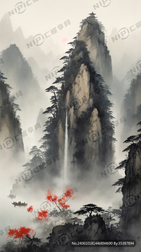 明代唐伯虎风格