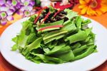 豉鱼油麦菜