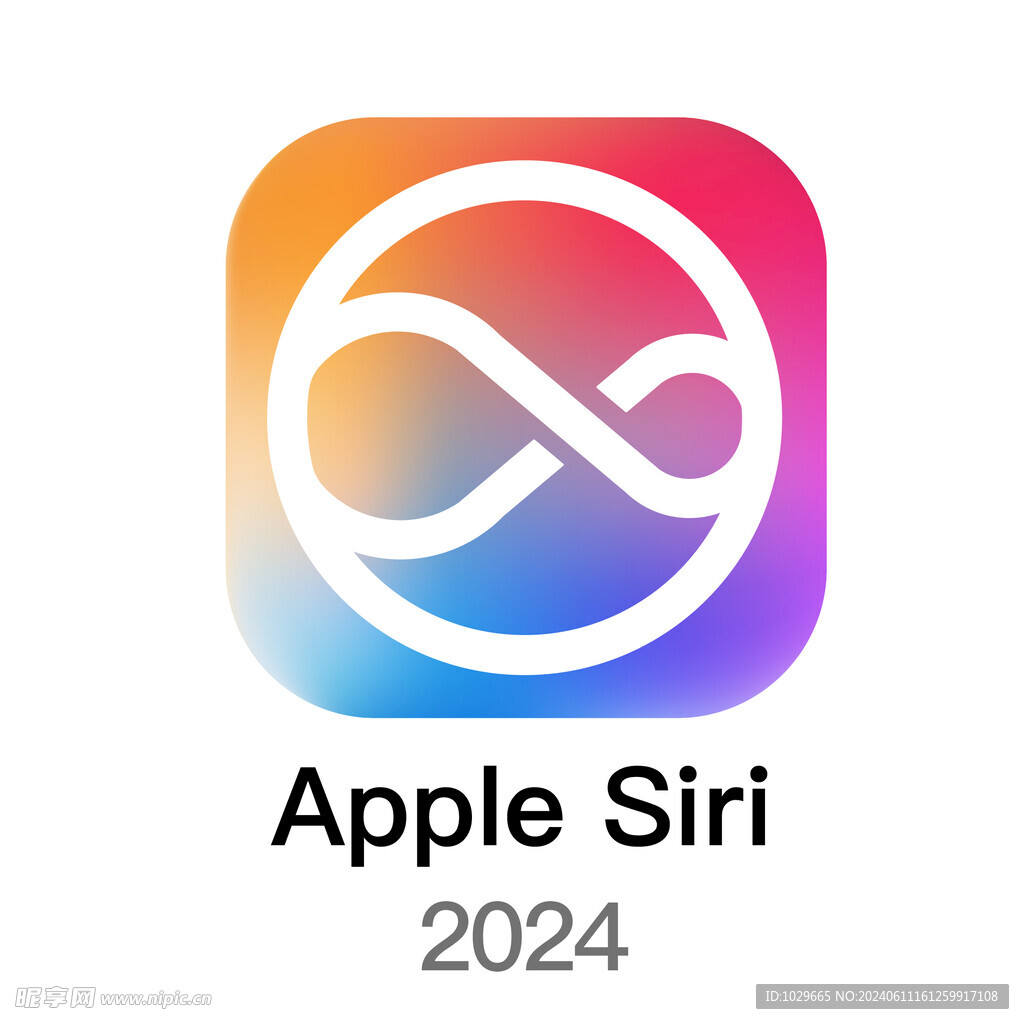 苹果2024siri logo