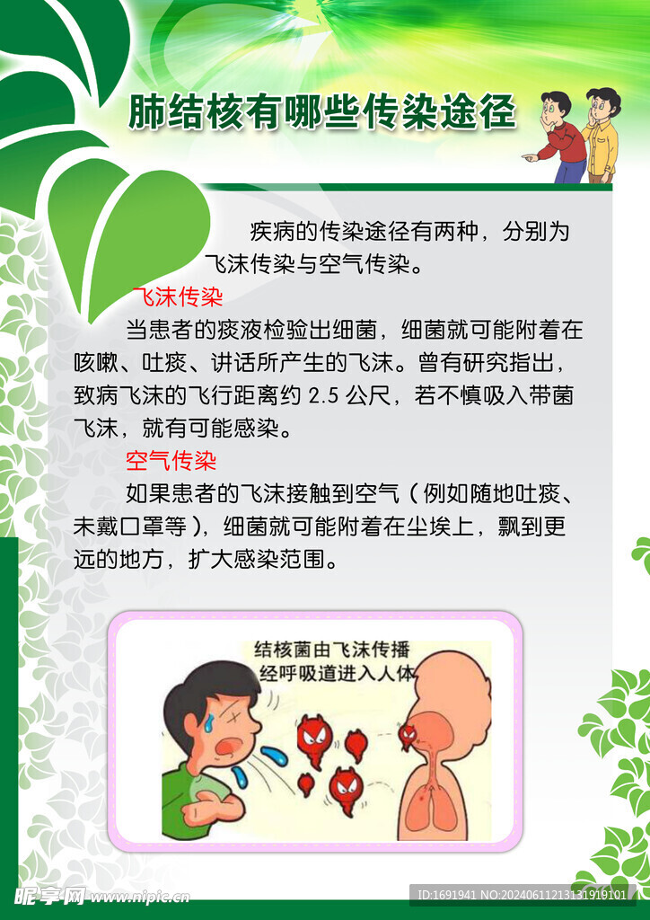 肺结核有哪些传染途径