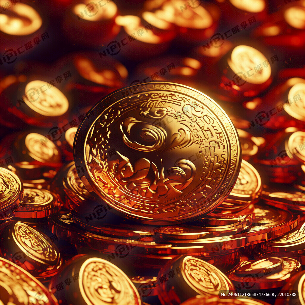 红色金元宝背景