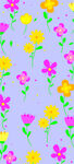 紫色底花纹