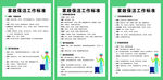 家政保洁工作标准