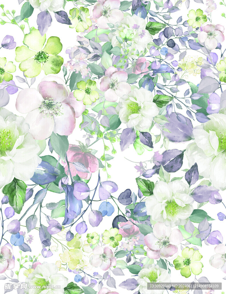 手绘花