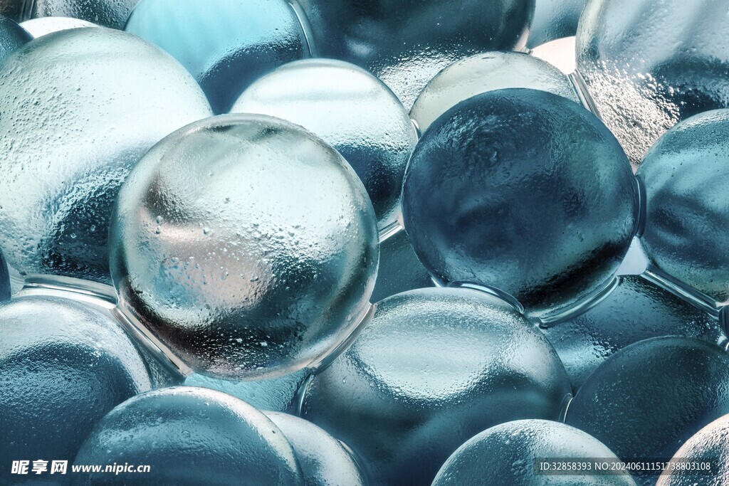 玻璃球体抽象立体造型