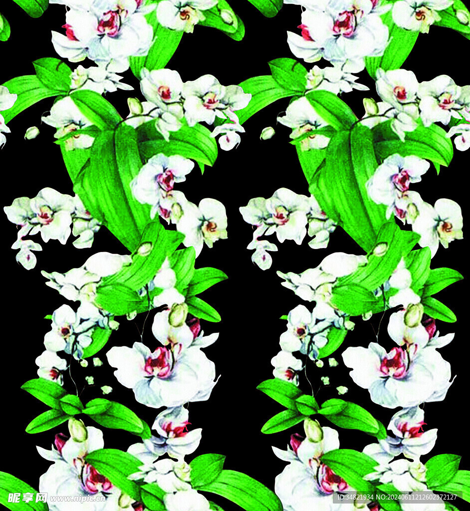白色花花