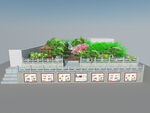 公园景观模型SU