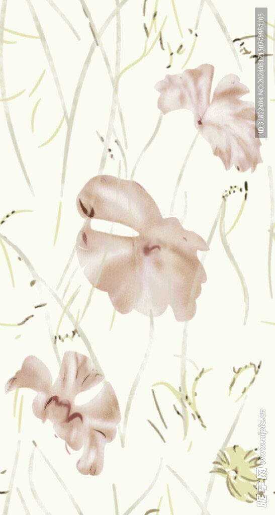手绘花