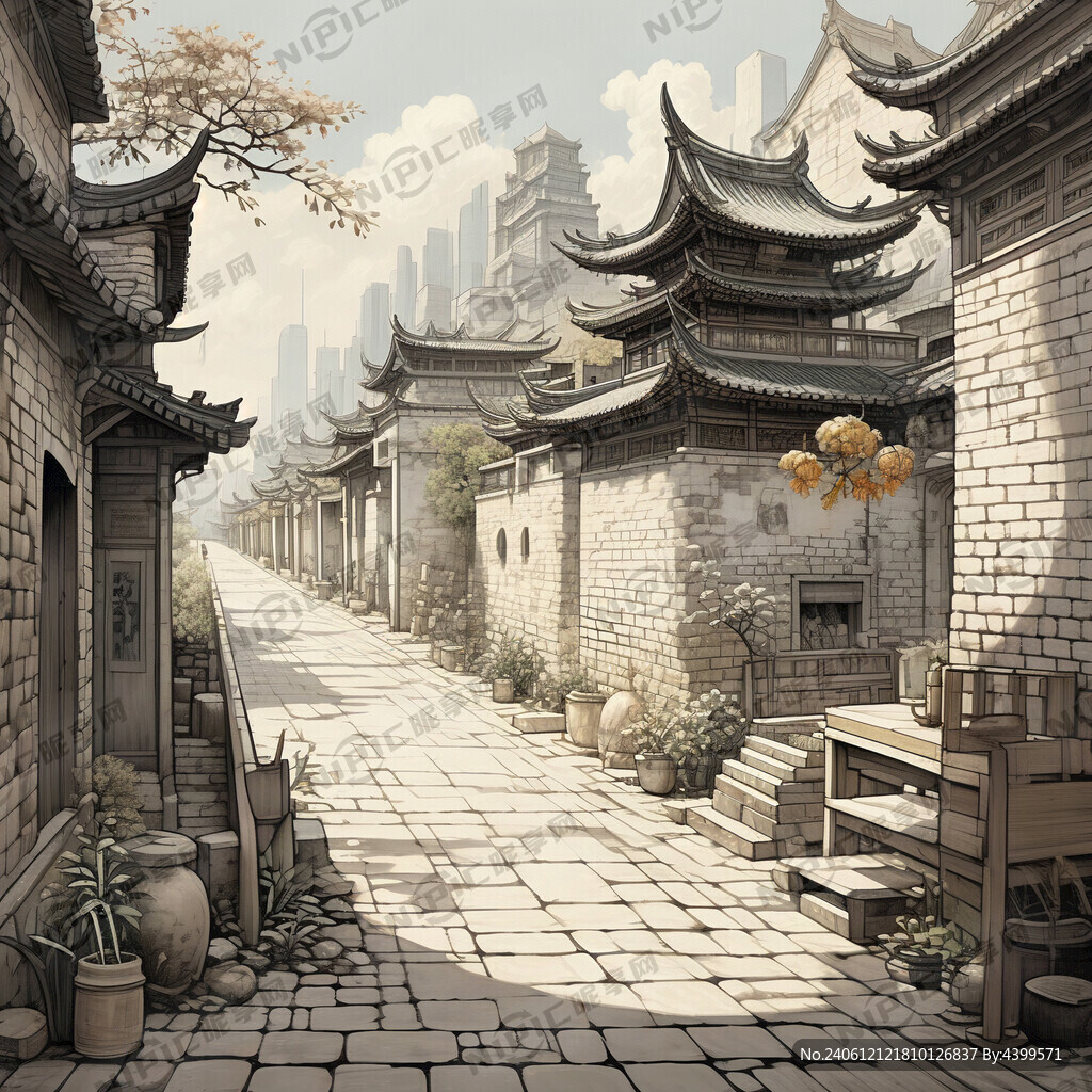 古城墙 三十六条街道