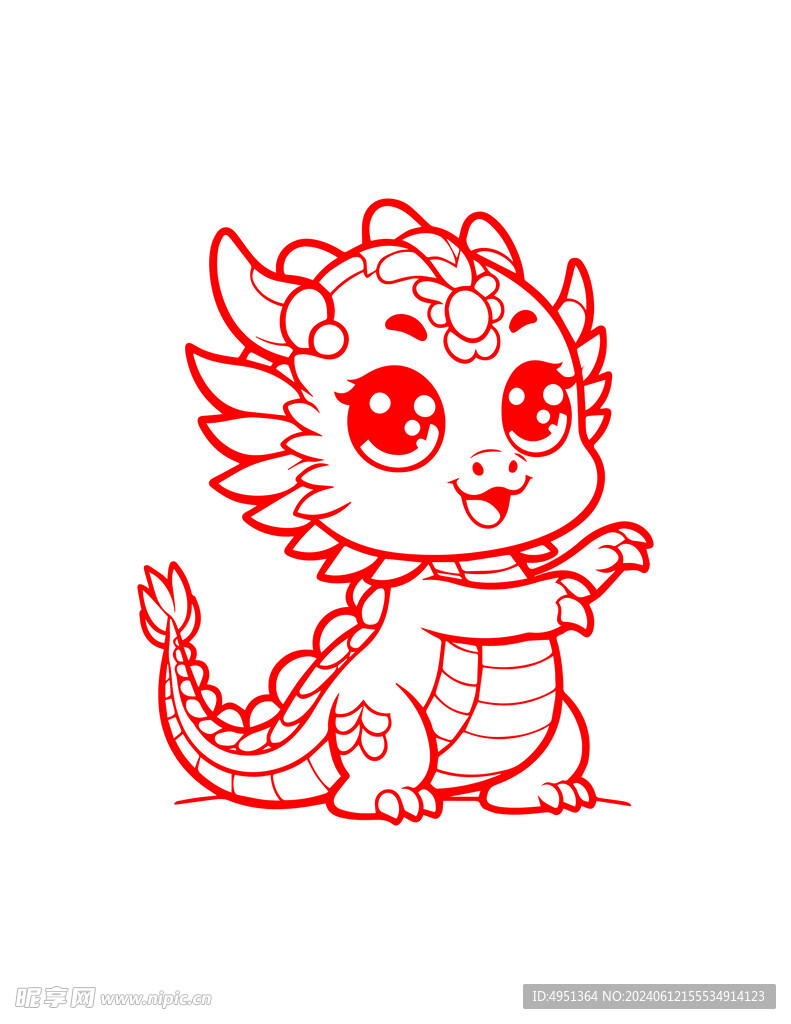 卡通龙