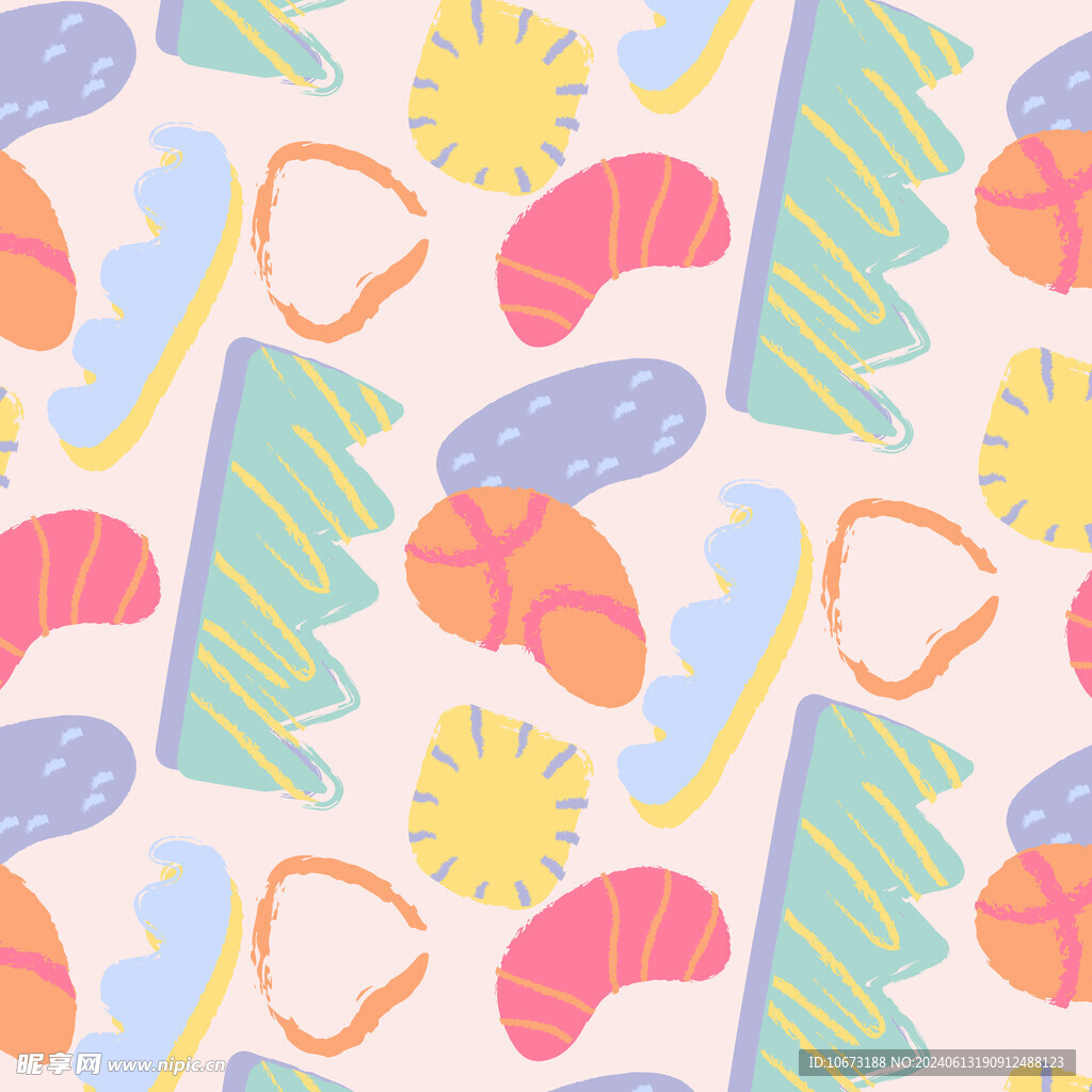  切割拼贴图案背景