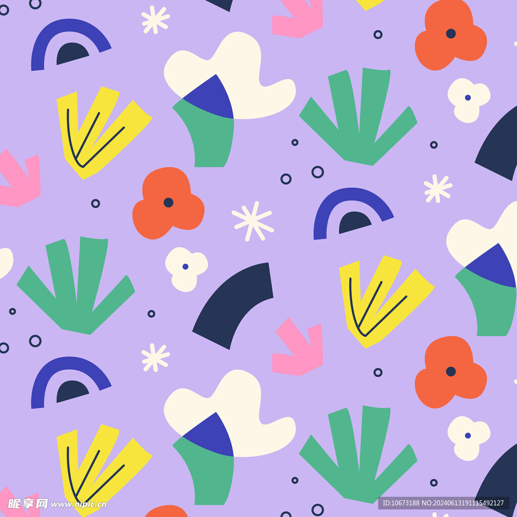  切割拼贴图案背景