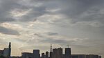 建筑剪影天空