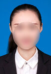  黑西装证照正装装服装证件照女
