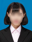 黑西装证照正装装服装证件照女装