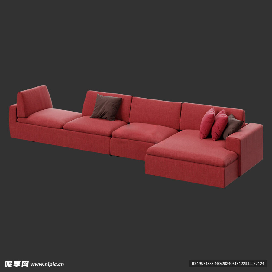 C4D模型 沙发