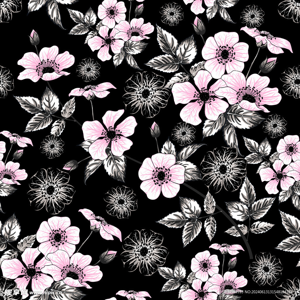 大牌花 碎花 花朵