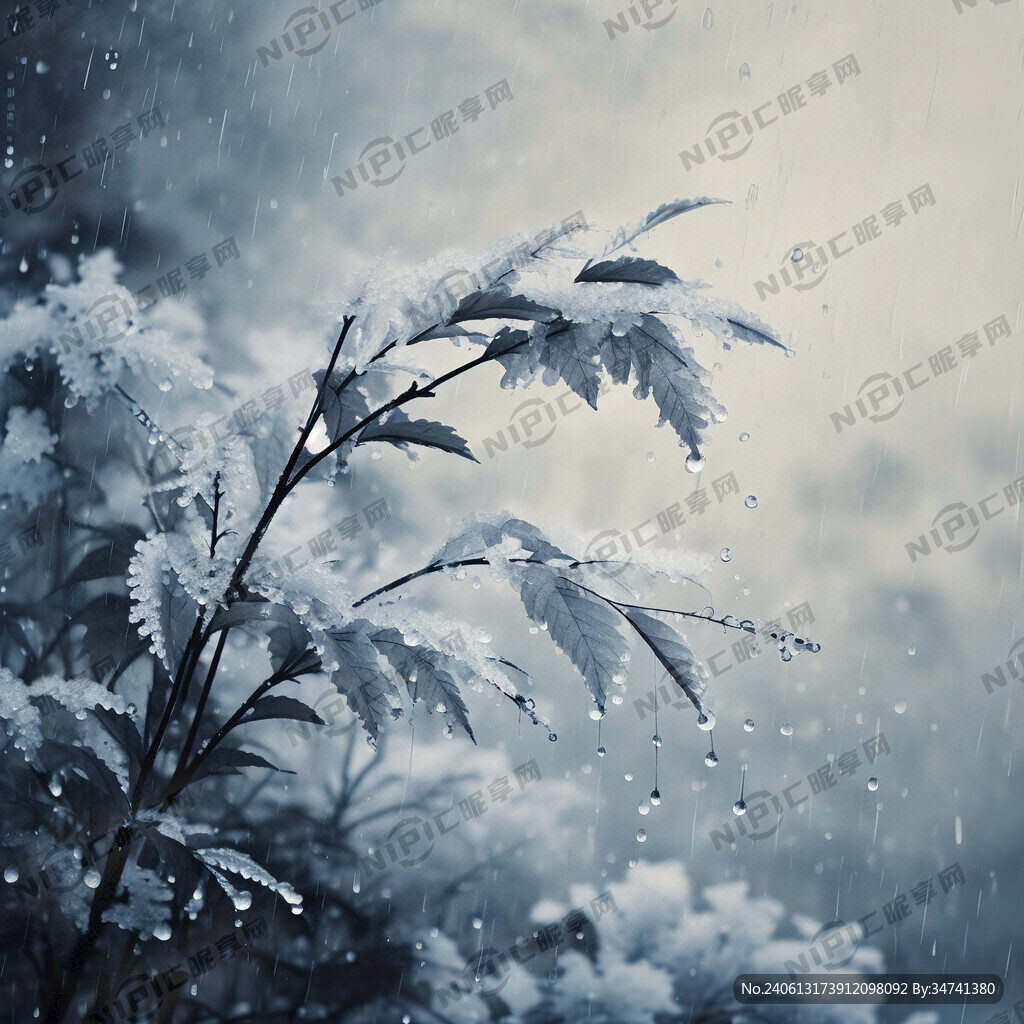 芒寒色正淡烟疏雨
