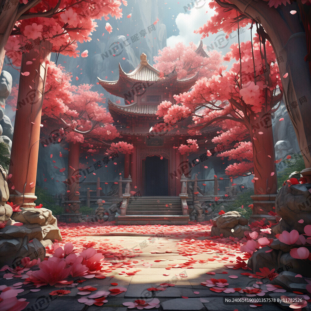 游戏梦幻唯美新中式风景 超高清