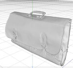 C4D模型 公文包