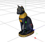 C4D模型 猫