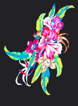 手绘花卉