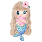 美人鱼海洋生物素材