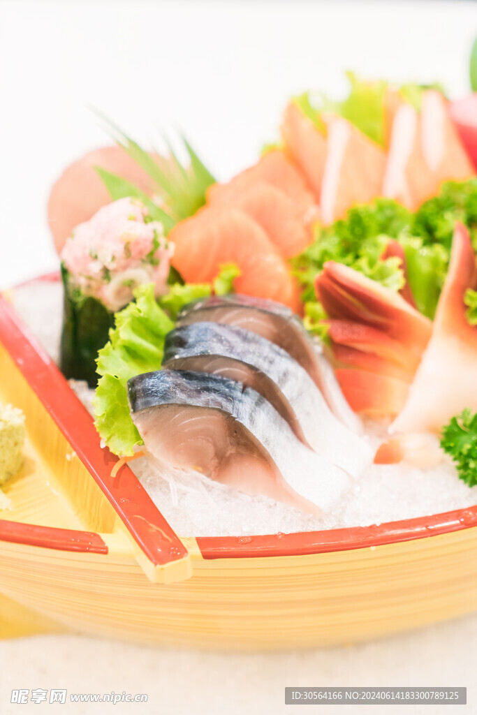 生鱼片美食