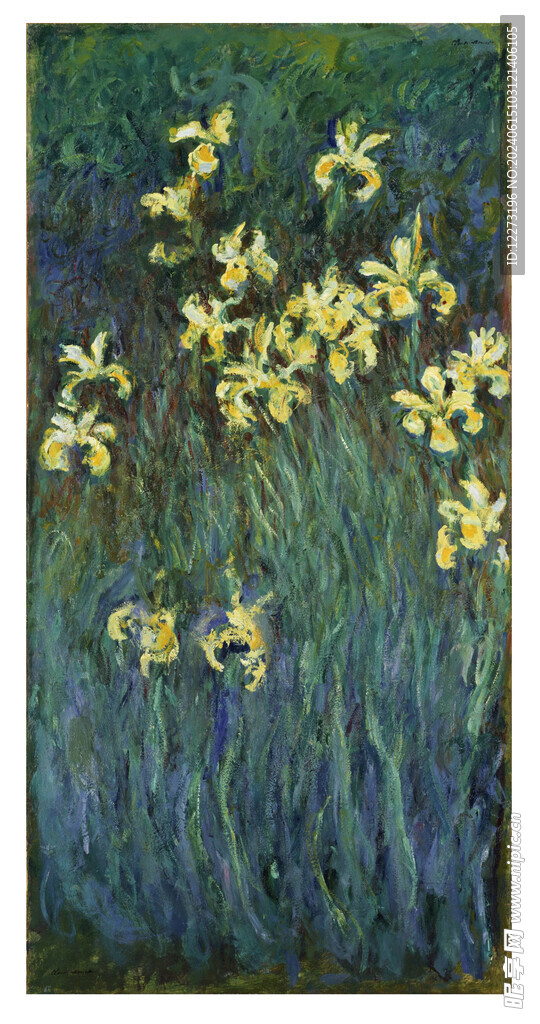 莫奈油画作品         