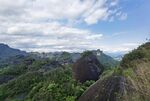 武夷山虎啸岩观景台风景