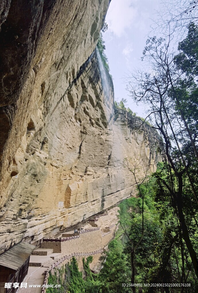 武夷山景区水帘洞景点