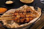 五花肉烤串