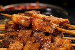 五花肉烤串