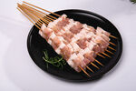 生五花肉烤串主图
