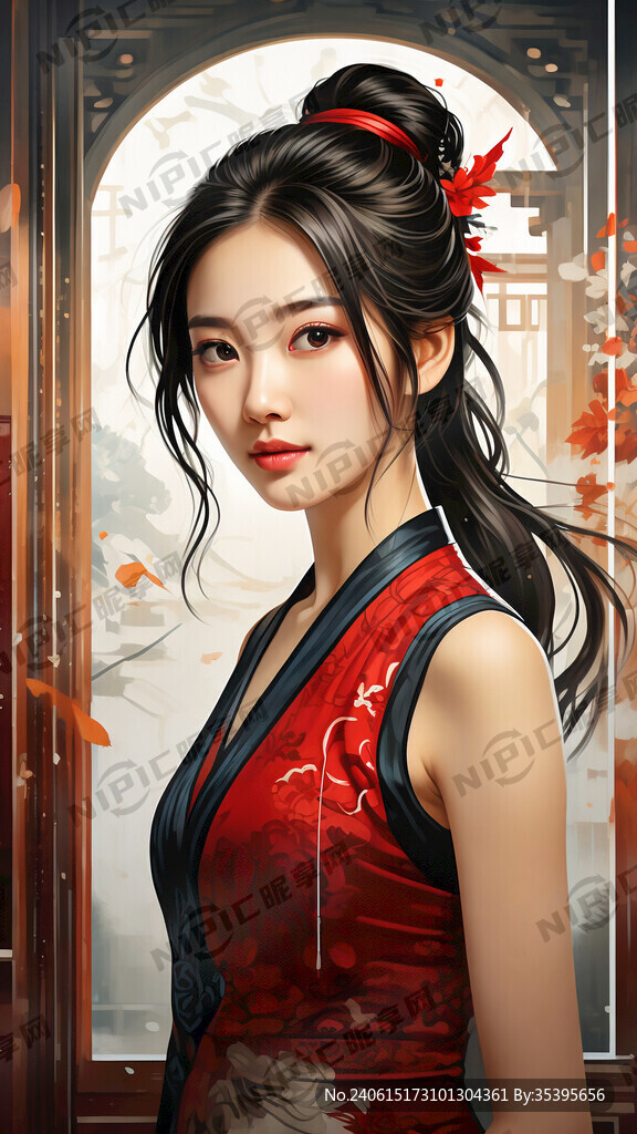 怡欣宾馆喷绘 美女酒店前台