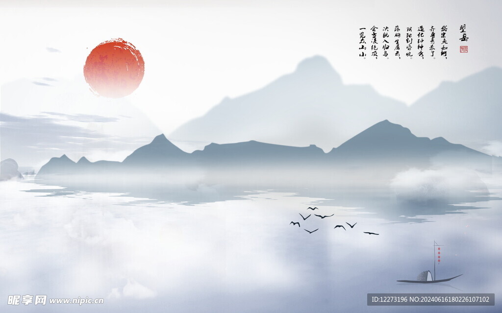 背景墙装饰画         