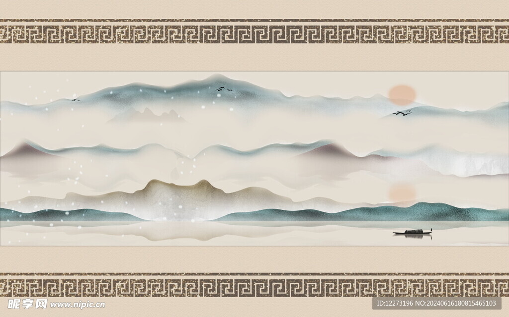 背景墙装饰画         