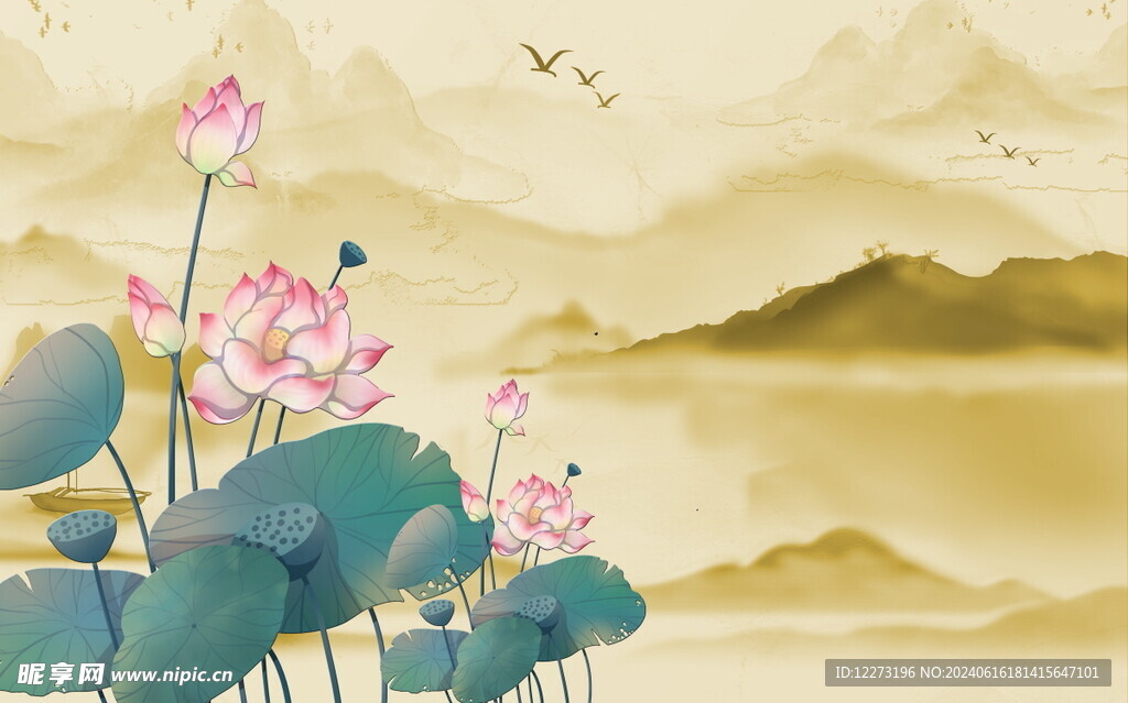 背景墙装饰画         