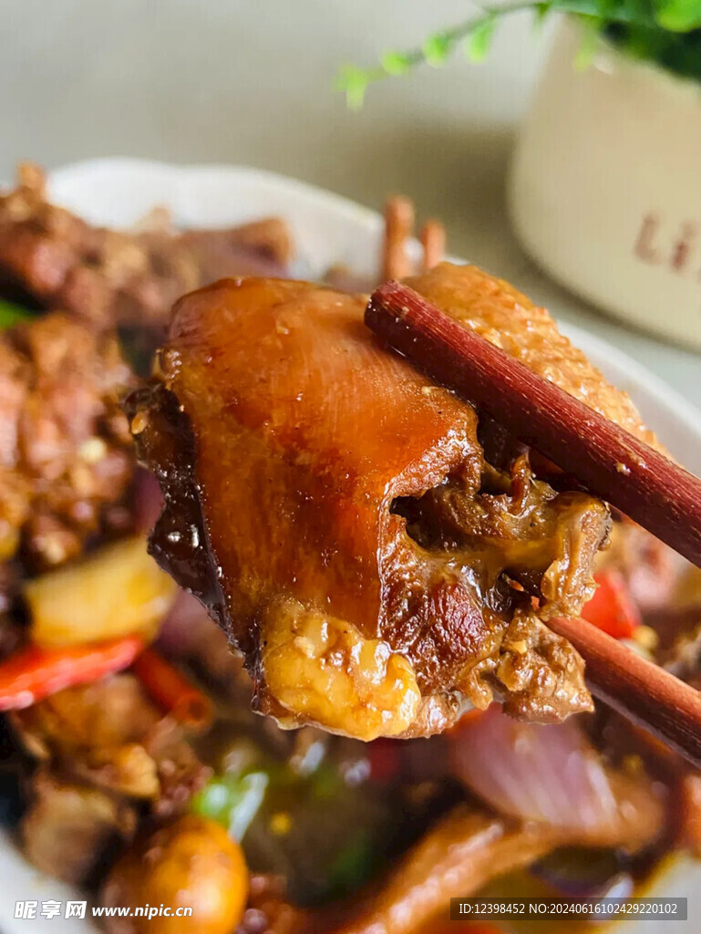 卤鸡肉