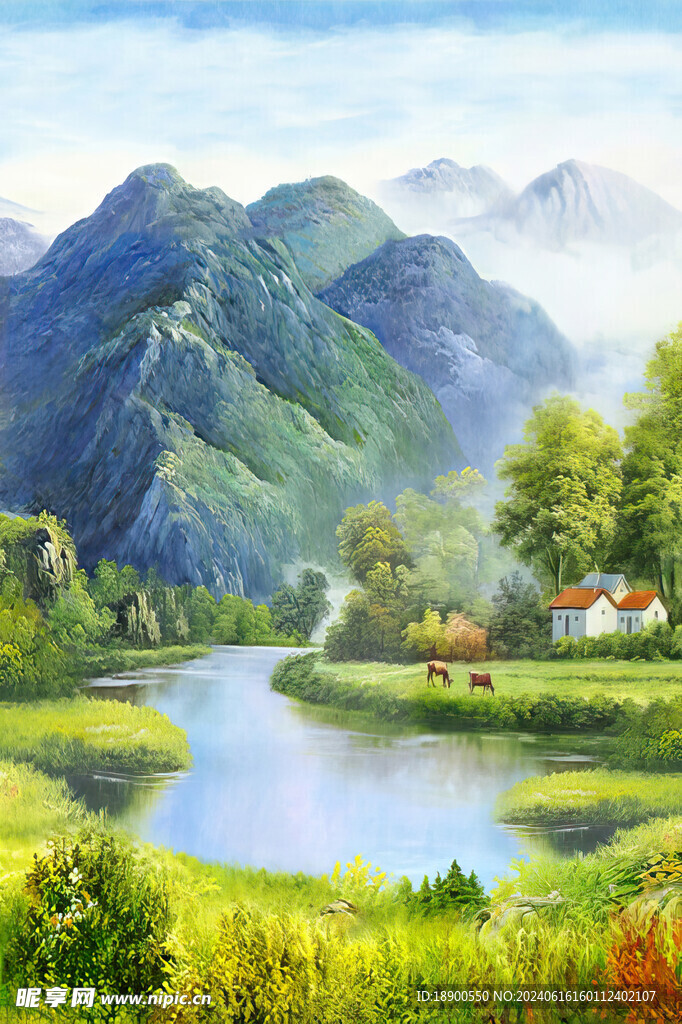 油画