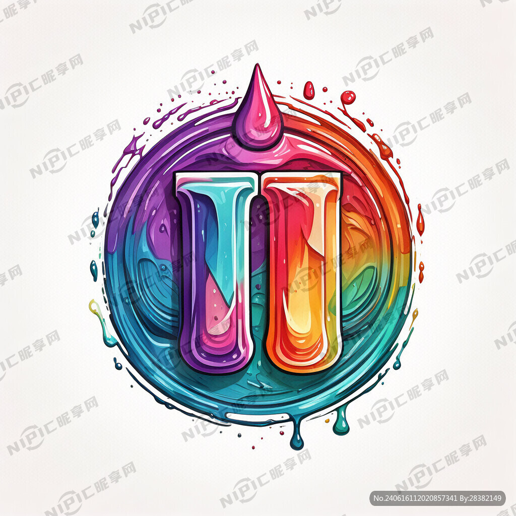 字母 商标设计  形象指甲油