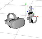 C4D模型 vr眼镜