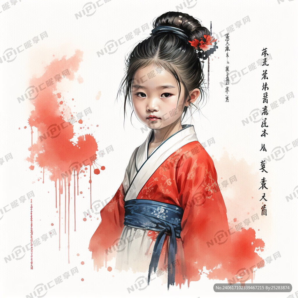 7岁的中国古代小孩