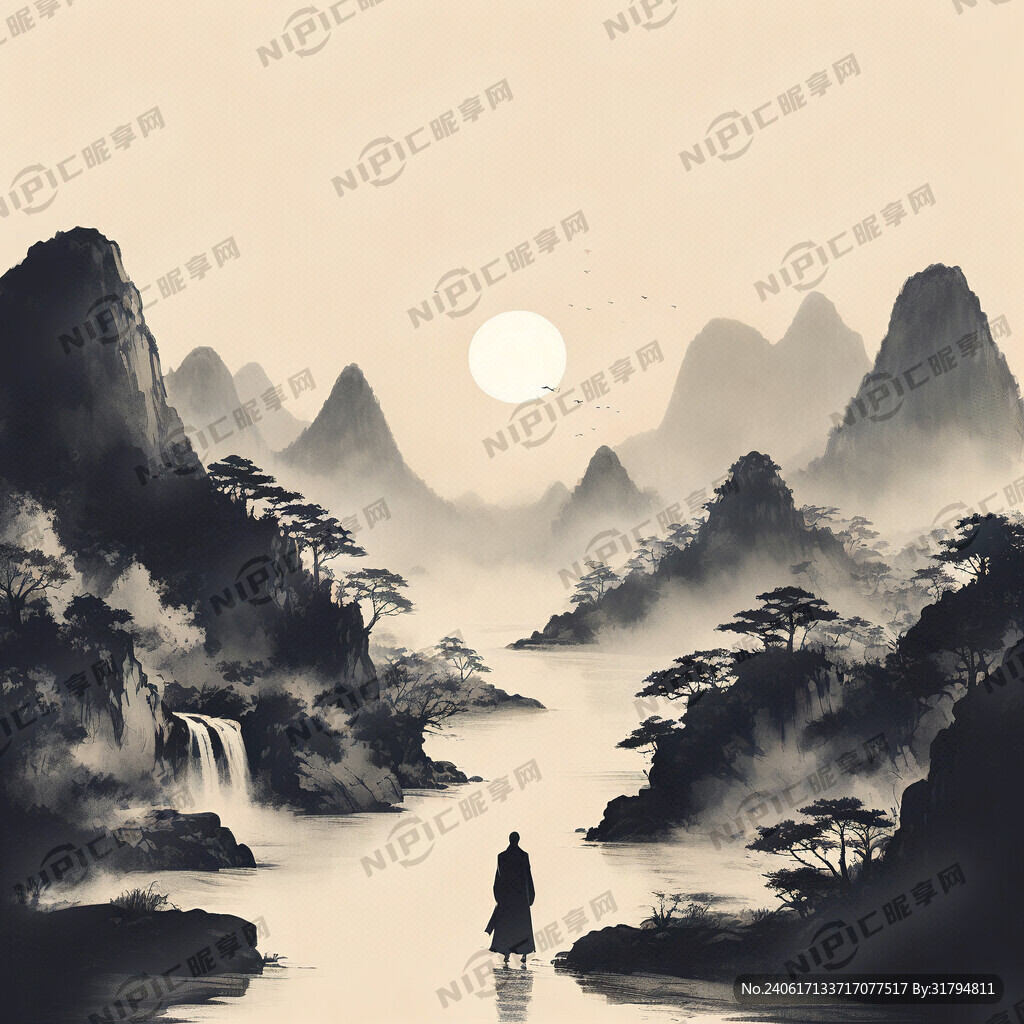 跪拜简笔画