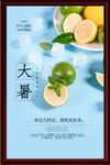 大暑海报
