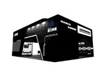展览3D模型 二面开口