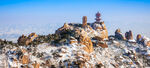 九仙山雪景