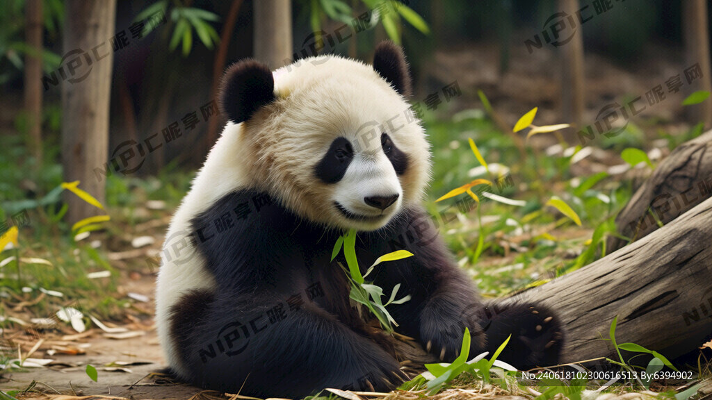 熊猫叹气 没有生意