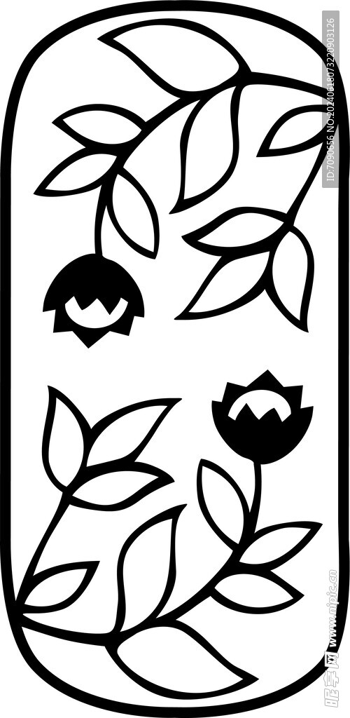 手绘图形花纹